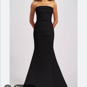 Amsale Jaylin Gown in Navy